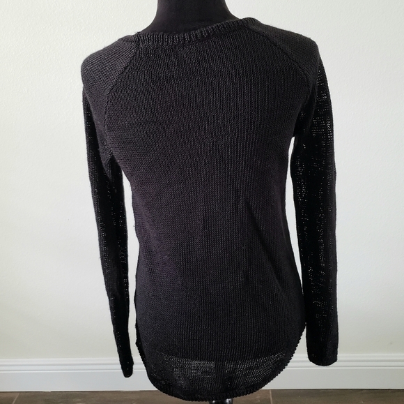 Navy Striped Knit Sweater Trouve - Picture 4 of 6